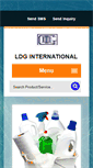 Mobile Screenshot of ldgintl.com